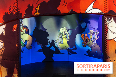 Exposition Astérix à l'Atelier des Lumières, le voyage immersif