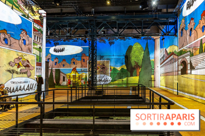 Exposition Astérix à l'Atelier des Lumières, le voyage immersif