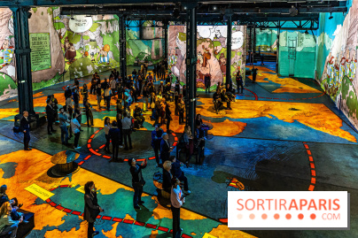 Exposition Astérix à l'Atelier des Lumières, le voyage immersif