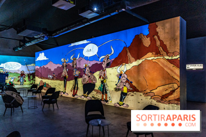 Exposition Astérix à l'Atelier des Lumières, le voyage immersif