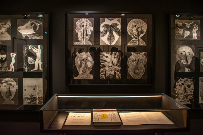 Exposition Jacques Prévert, rêveur d'images au musée de Montmartre - nos photos - DSC 1661