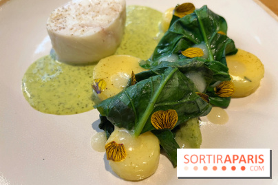 Aldehyde - Flétan, épinards, beurre blanc