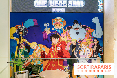 One Piece pop-up shop Paris - les photos