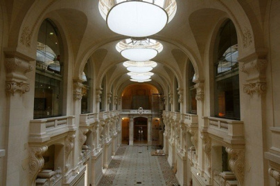 TO GO WITH AFP STORY: "France-art-museum"
Picture taken 08 September 2006 shows the interior of the Musee des Arts Decoratifs in Paris shows a creation by French Jean Royere (1902-1981). From a lavish French courtesan's bed to the functionality of a 1950s Italian sofa bed, a major Paris museum reopens Friday to re-explore 700 years of style, taste and savoir-faire. Closed for 10 years, the Musee des Arts Decoratifs has undergone a 35-million-euro (44-million-dollar) renovation of both its majestic building and the 6,000 objects on display.         AFP PHOTO/FRED DUFOUR

(Photo credit should read FRED DUFOUR/AFP/Getty Images)