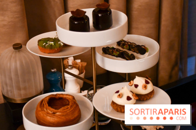 Le Tea Time de l'Hôtel du Prince de Galles à Paris par Hélène Kerloeguen