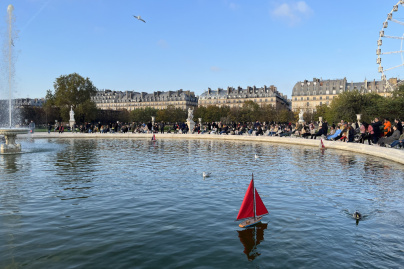 Petits bateaux du Jardin des Tuileries - nos photos