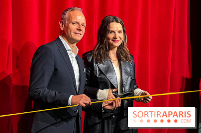 Les vitrines de Noël 2024 du Printemps Haussmann avec Juliette Binoche - image00001