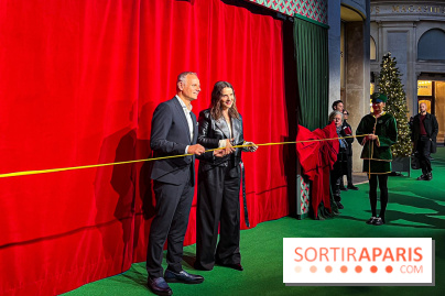 Les vitrines de Noël 2024 du Printemps Haussmann avec Juliette Binoche - image00004