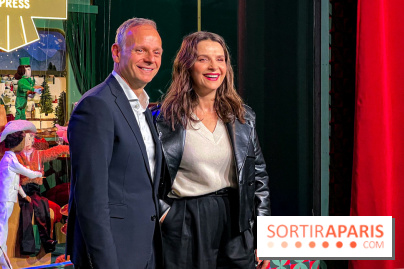 Les vitrines de Noël 2024 du Printemps Haussmann avec Juliette Binoche - image00005