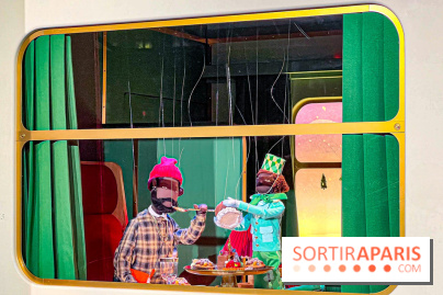 Les vitrines de Noël 2024 du Printemps Haussmann avec Juliette Binoche - image00006