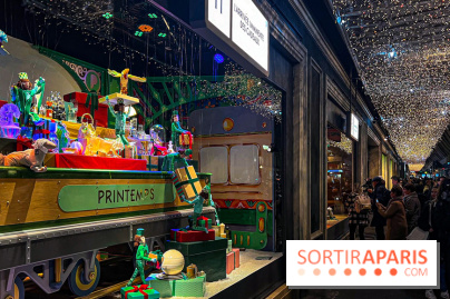Les vitrines de Noël 2024 du Printemps Haussmann avec Juliette Binoche - image00008
