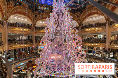 Le sapin de Noël des Galeries Lafayette 2024