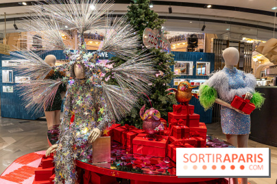 Le sapin de Noël des Galeries Lafayette 2024 -  A7C6405