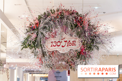 Le sapin de Noël des Galeries Lafayette 2024