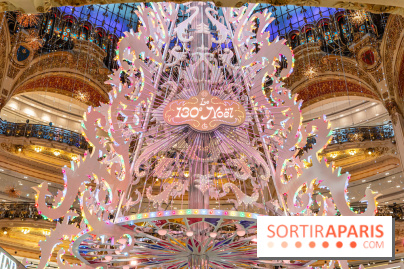 Le sapin de Noël des Galeries Lafayette 2024
