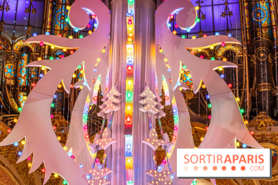 Le sapin de Noël des Galeries Lafayette 2024