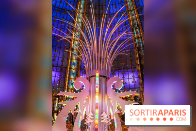 Le sapin de Noël des Galeries Lafayette 2024