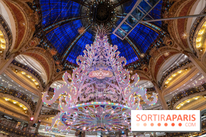Le sapin de Noël des Galeries Lafayette 2024