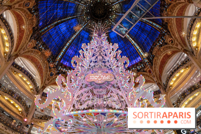 Le sapin de Noël des Galeries Lafayette 2024 - Panorama
