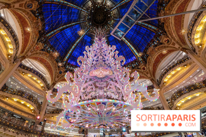 Le sapin de Noël des Galeries Lafayette 2024