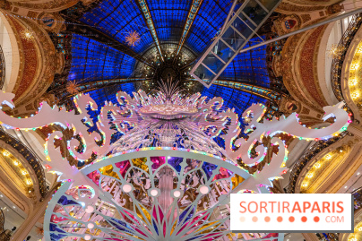 Le sapin de Noël des Galeries Lafayette 2024