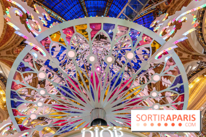 Le sapin de Noël des Galeries Lafayette 2024
