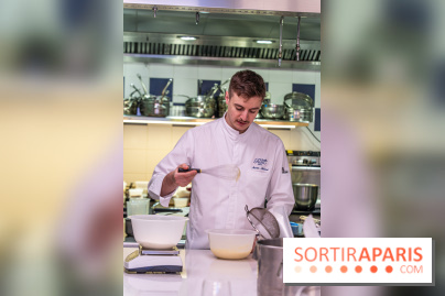 Cours de cuisine au Ritz : la bûche de Noël 2024 -  A7C6208