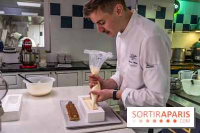 Cours de cuisine au Ritz : la bûche de Noël 2024 -  A7C6214