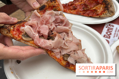 Boni's pizza - la margherita avec du parma