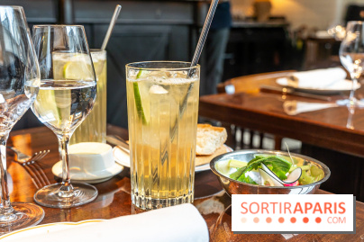 Brasserie Émil à Paris -  thé glacé