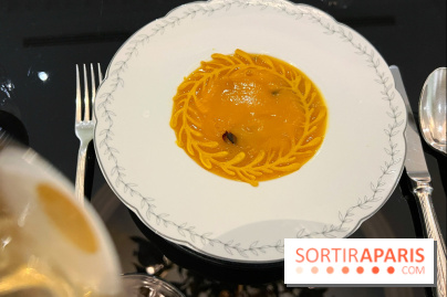 Le Grand Diner, Hôtel San Régis - Potage de courge