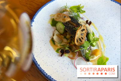 Fugue Restaurant - Sardines grillées au pavot bleu