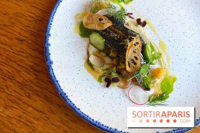 Fugue Restaurant - Sardines grillées au pavot bleu