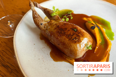 Fugue Restaurant - Caille farcie au cochon