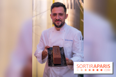 La bûche de Noël du Westin Paris-Vendôme 2024 et galette des Rois 2025 par Valentin Sevilla - photos