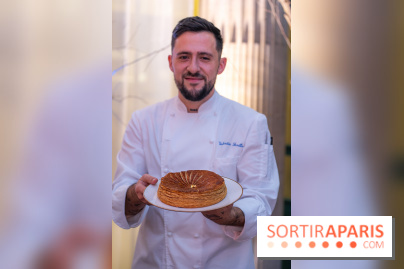 La bûche de Noël du Westin Paris-Vendôme 2024 et galette des Rois 2025 par Valentin Sevilla - photos