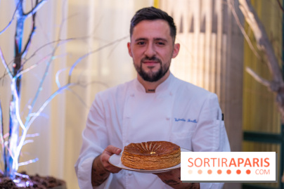 La bûche de Noël du Westin Paris-Vendôme 2024 et galette des Rois 2025 par Valentin Sevilla - photos -  A7C7124