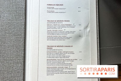 Osmossi par la maison Mavrommatis, le restaurant grec Paris 16e - carte - menu