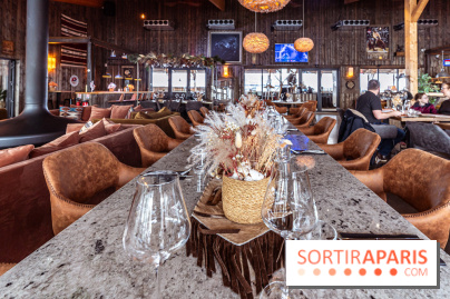 Bo Ranch, le restaurant - bar, site événementiel et lieu de compétition de Reining -  grande tables