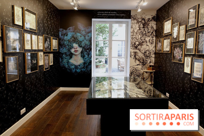 Benjamin Lacombe à la Galerie Gallimard, nos photos - bis
