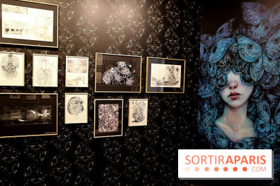 Benjamin Lacombe à la Galerie Gallimard, nos photos - bis
