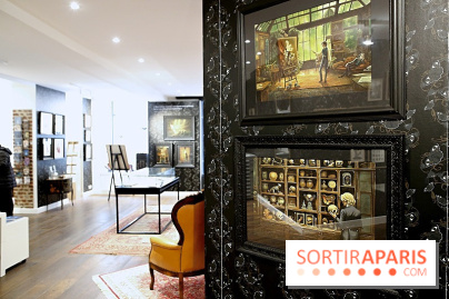 Benjamin Lacombe à la Galerie Gallimard, nos photos - bis