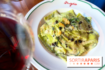 Miglia - Ravioli ricotta, sauge, parmesan