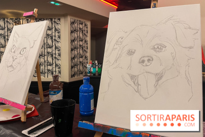 Paint your pet, l'atelier créatif pour peindre votre animal de compagnie - nos photos