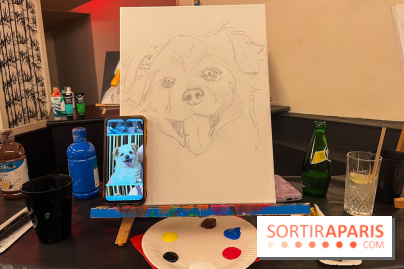 Paint your pet, l'atelier créatif pour peindre votre animal de compagnie - nos photos
