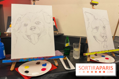 Paint your pet, l'atelier créatif pour peindre votre animal de compagnie - nos photos