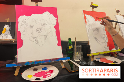 Paint your pet, l'atelier créatif pour peindre votre animal de compagnie - nos photos