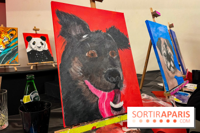 Paint your pet, l'atelier créatif pour peindre votre animal de compagnie - nos photos