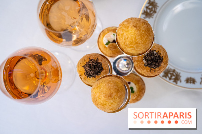 Le tea time Impérial de Noël du Ritz Paris, l'expérience exceptionnelle - les photos -  gougères
