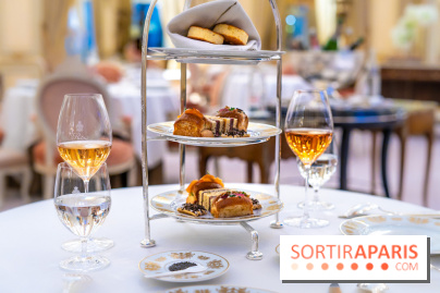 Le tea time Impérial de Noël du Ritz Paris, l'expérience exceptionnelle - les photos -  Caviar et blinis Sandwichs et bouchées salées